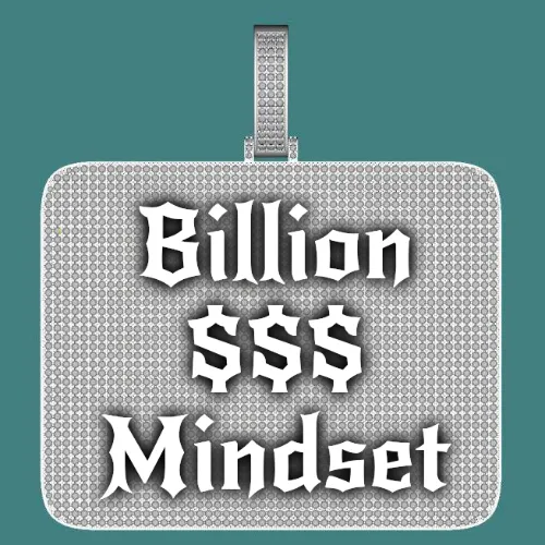 CUSTOM LETTER NECKLACE 3D BIG SQUARE sold by The GUU Shop