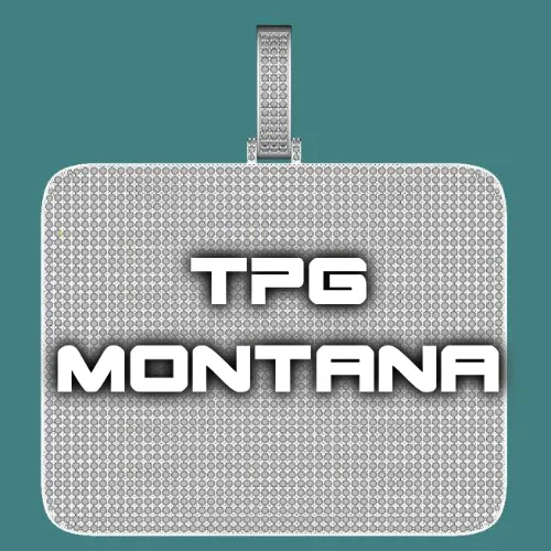 CUSTOM LETTER NECKLACE 3D BIG SQUARE sold by The GUU Shop