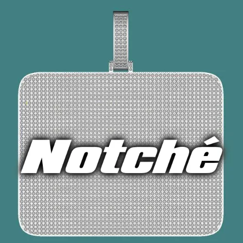 CUSTOM LETTER NECKLACE 3D BIG SQUARE sold by The GUU Shop