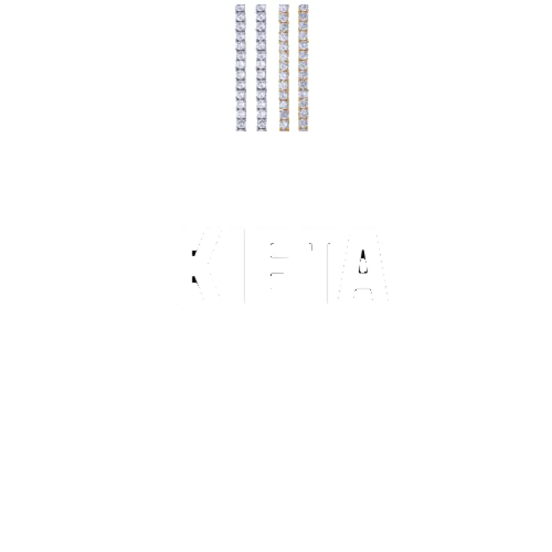 Custom Letters Baguette Two Layer Necklace sold by The GUU Shop