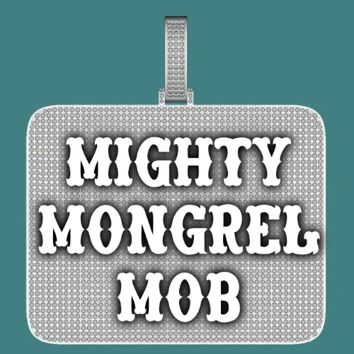 CUSTOM LETTER NECKLACE 3D BIG SQUARE sold by The GUU Shop