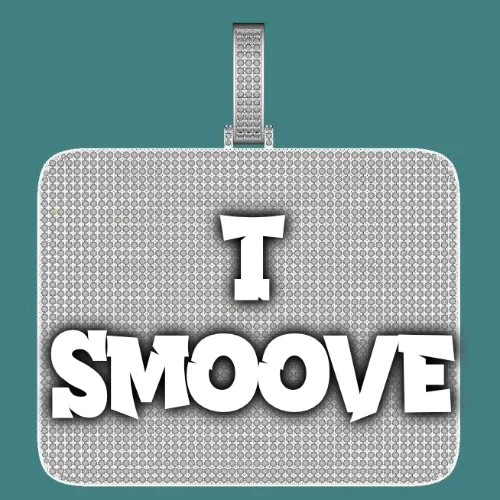 CUSTOM LETTER NECKLACE 3D BIG SQUARE sold by The GUU Shop