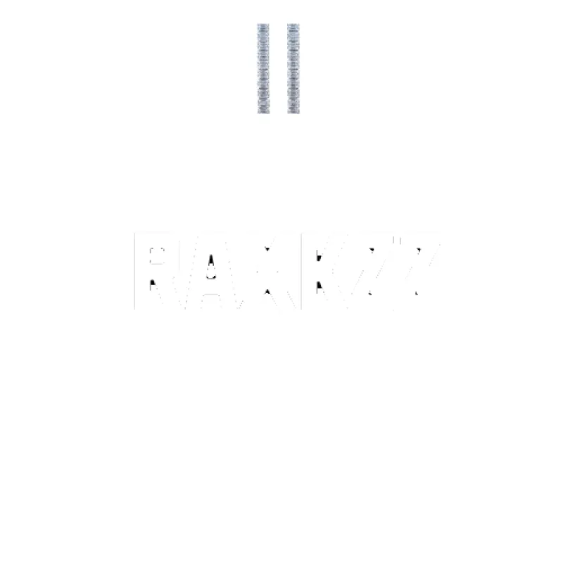 Custom Letters Baguette Two Layer Necklace made by The GUU Shop