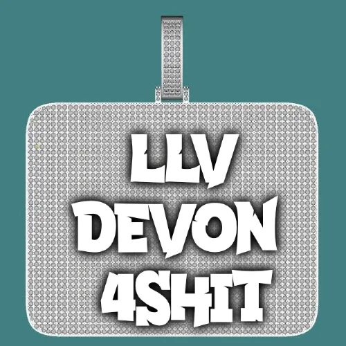 CUSTOM LETTER NECKLACE 3D BIG SQUARE sold by The GUU Shop