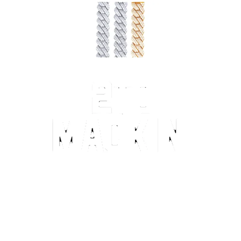 Custom Letters Baguette Two Layer Necklace made by The GUU Shop