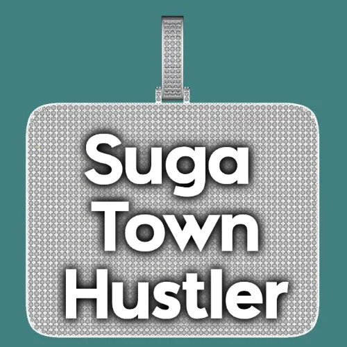 CUSTOM LETTER NECKLACE 3D BIG SQUARE sold by The GUU Shop