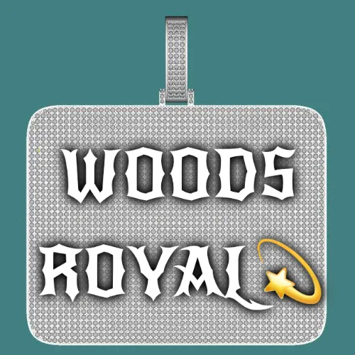 CUSTOM LETTER NECKLACE 3D BIG SQUARE sold by The GUU Shop