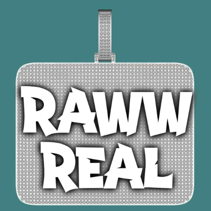 CUSTOM LETTER NECKLACE 3D BIG SQUARE sold by The GUU Shop