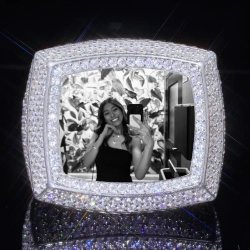 3D CUSTOM PICTURE ICED RING sold by The GUU Shop