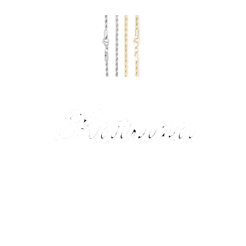 Script Custom Letter Necklace sold by The GUU Shop