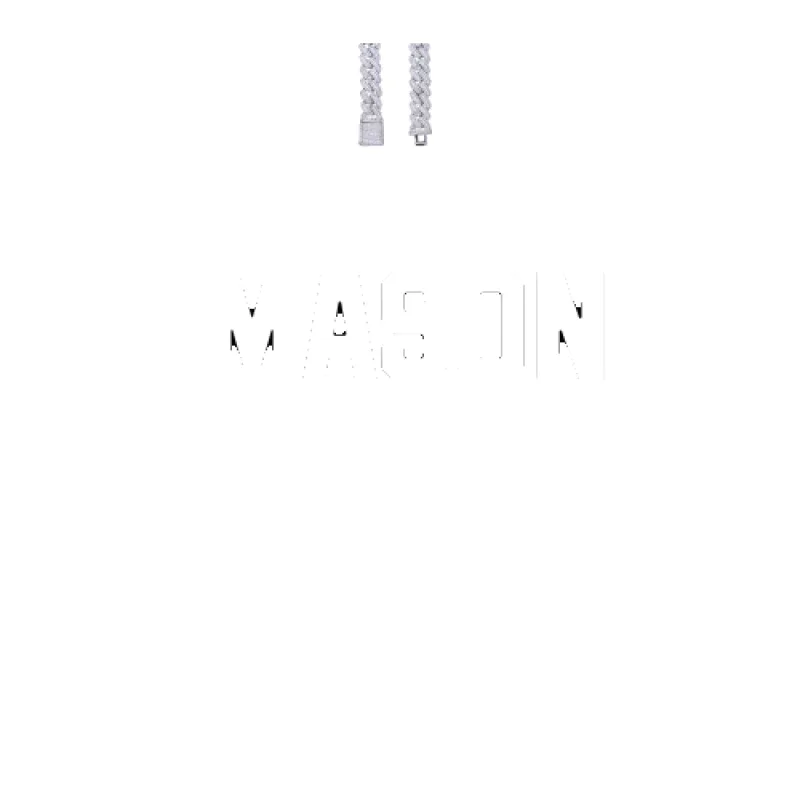 Custom Letters Baguette Two Layer Necklace sold by The GUU Shop