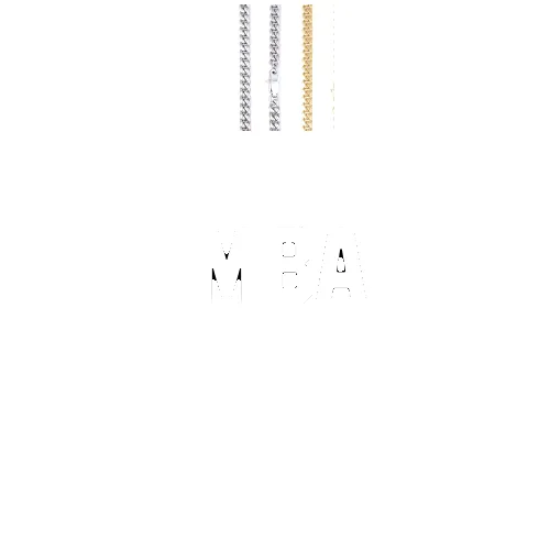 Custom Letters Baguette Two Layer Necklace sold by The GUU Shop