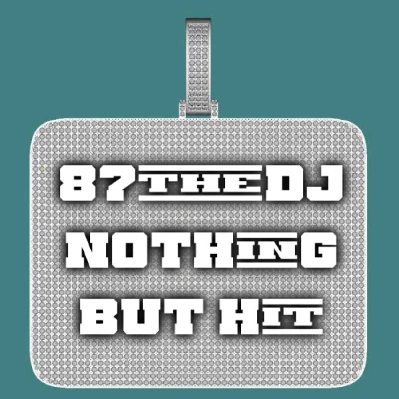 CUSTOM LETTER NECKLACE 3D BIG SQUARE sold by The GUU Shop