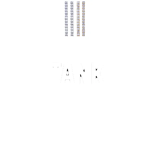 Custom Letters Baguette Two Layer Necklace sold by The GUU Shop