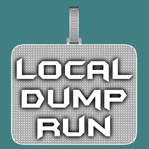 CUSTOM LETTER NECKLACE 3D BIG SQUARE sold by The GUU Shop