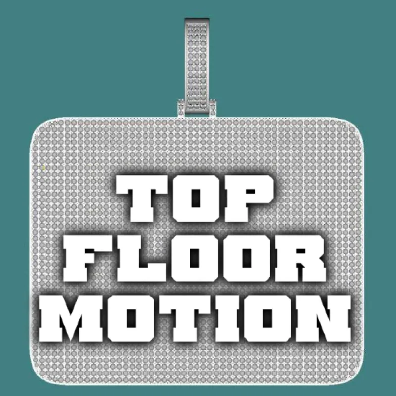 CUSTOM LETTER NECKLACE 3D BIG SQUARE sold by The GUU Shop