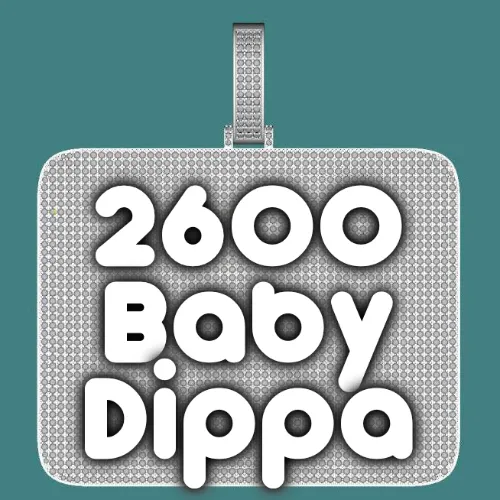 CUSTOM LETTER NECKLACE 3D BIG SQUARE sold by The GUU Shop