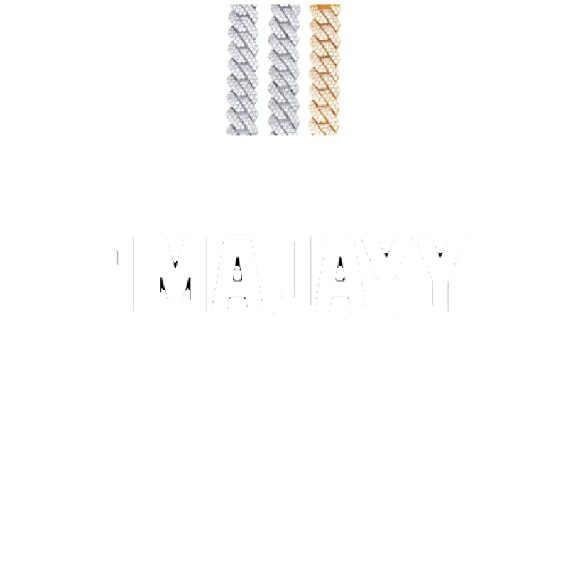 Custom Letters Baguette Two Layer Necklace sold by The GUU Shop