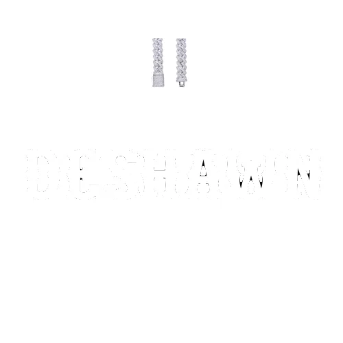 Custom Letters Freibeuter Font Necklace sold by The GUU Shop