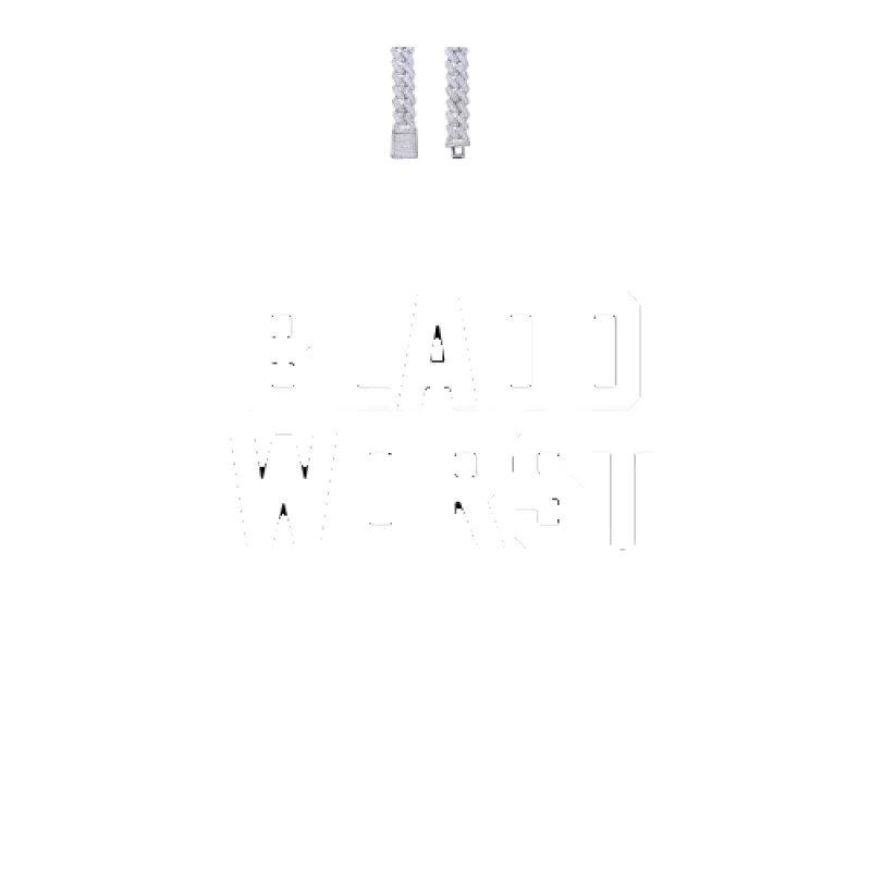 Custom Letters Baguette Two Layer Necklace made by The GUU Shop