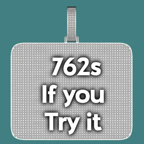 CUSTOM LETTER NECKLACE 3D BIG SQUARE sold by The GUU Shop