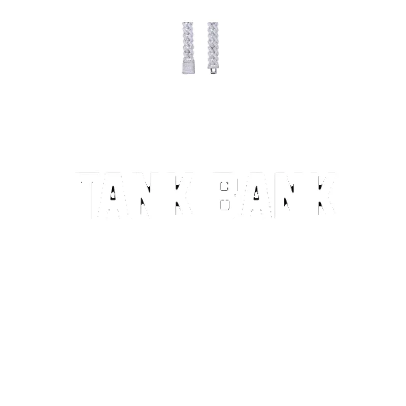 Custom Letters Baguette Two Layer Necklace made by The GUU Shop