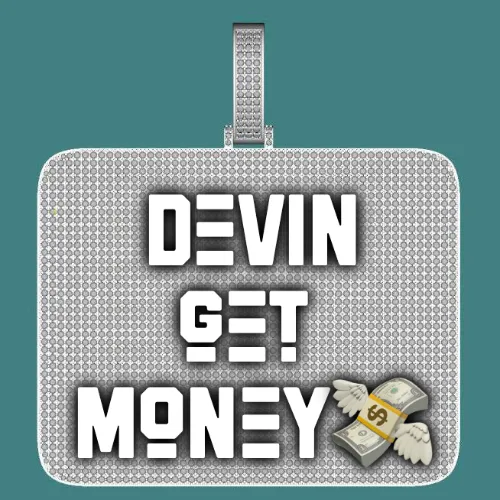 CUSTOM LETTER NECKLACE 3D BIG SQUARE sold by The GUU Shop