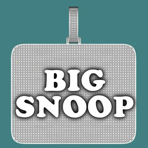 CUSTOM LETTER NECKLACE 3D BIG SQUARE sold by The GUU Shop