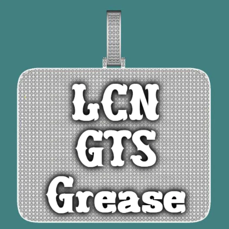 CUSTOM LETTER NECKLACE 3D BIG SQUARE sold by The GUU Shop