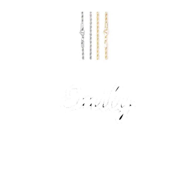 Script Custom Letter Necklace sold by The GUU Shop