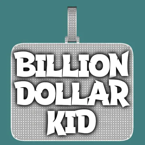 CUSTOM LETTER NECKLACE 3D BIG SQUARE sold by The GUU Shop