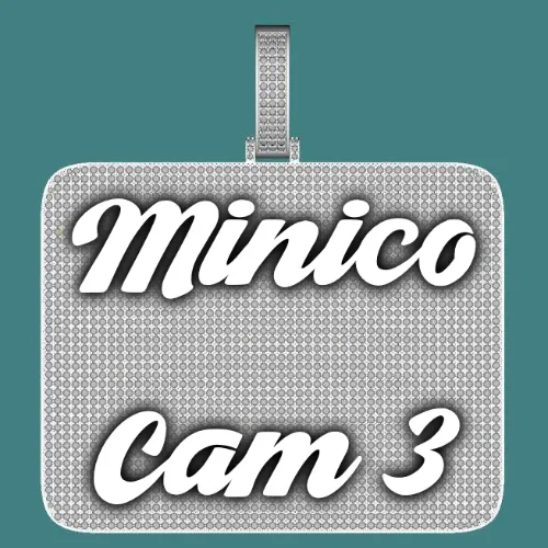 CUSTOM LETTER NECKLACE 3D BIG SQUARE sold by The GUU Shop