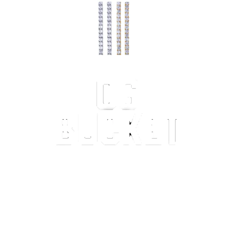 Custom Letters Baguette Two Layer Necklace made by The GUU Shop