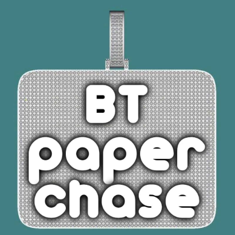 CUSTOM LETTER NECKLACE 3D BIG SQUARE sold by The GUU Shop