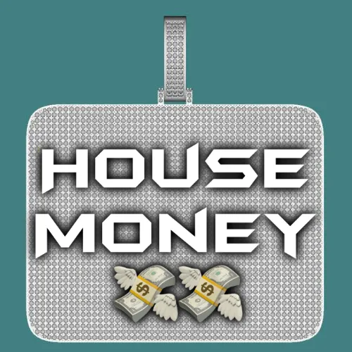 CUSTOM LETTER NECKLACE 3D BIG SQUARE sold by The GUU Shop