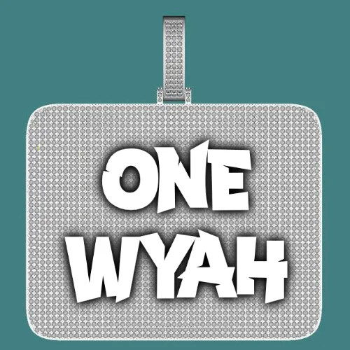 CUSTOM LETTER NECKLACE 3D BIG SQUARE sold by The GUU Shop