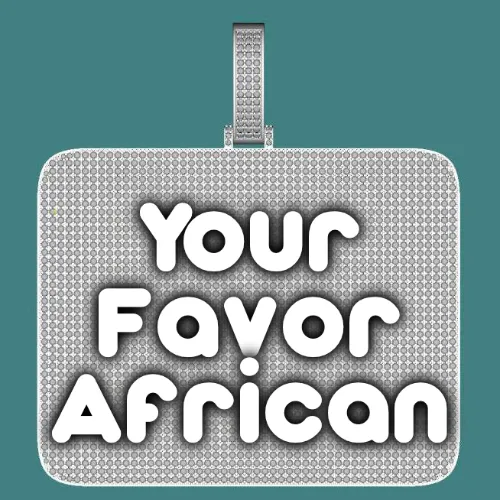 CUSTOM LETTER NECKLACE 3D BIG SQUARE sold by The GUU Shop