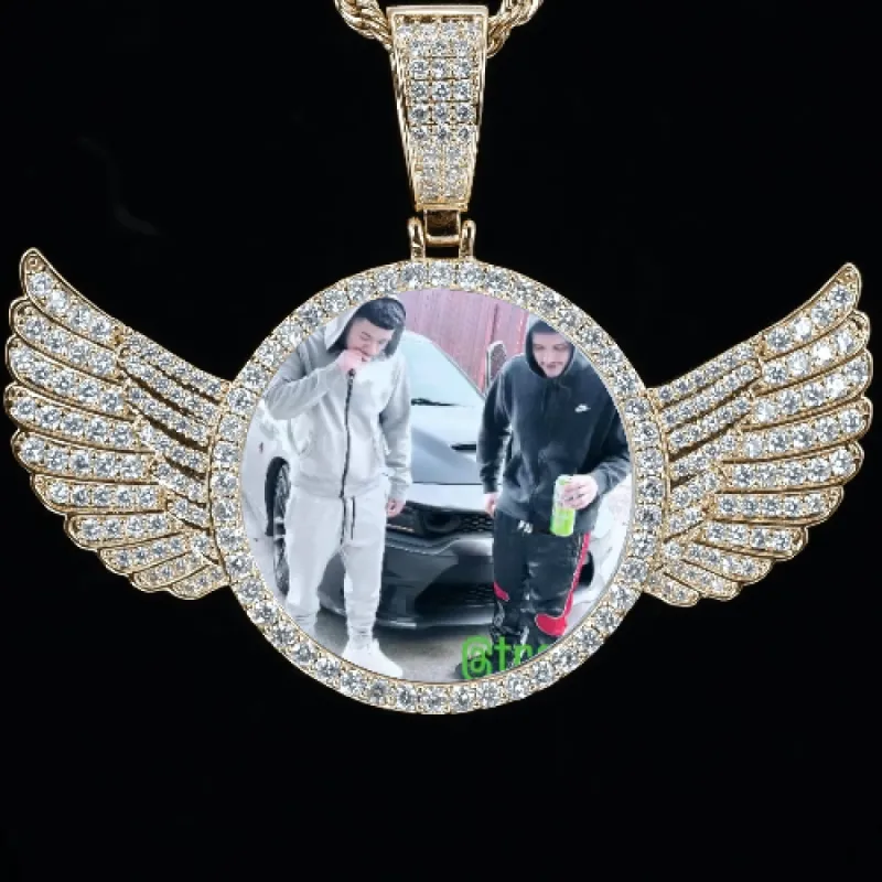 CUSTOM PICTURE PENDANT STYLE-4 sold by The GUU Shop