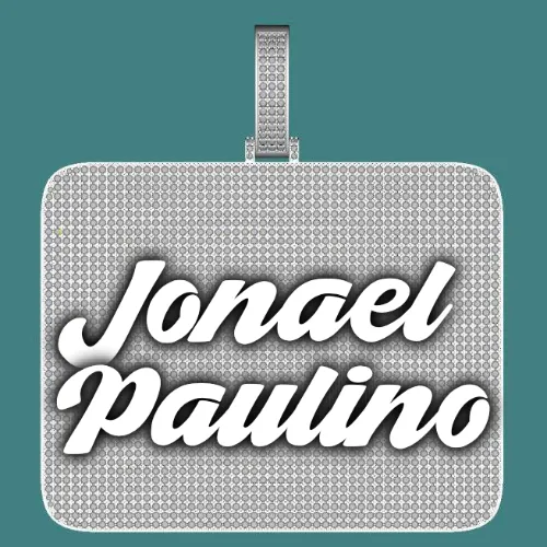 CUSTOM LETTER NECKLACE 3D BIG SQUARE sold by The GUU Shop