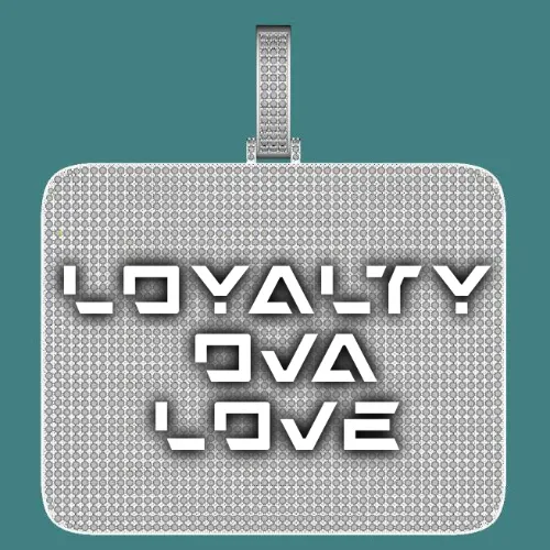 CUSTOM LETTER NECKLACE 3D BIG SQUARE sold by The GUU Shop