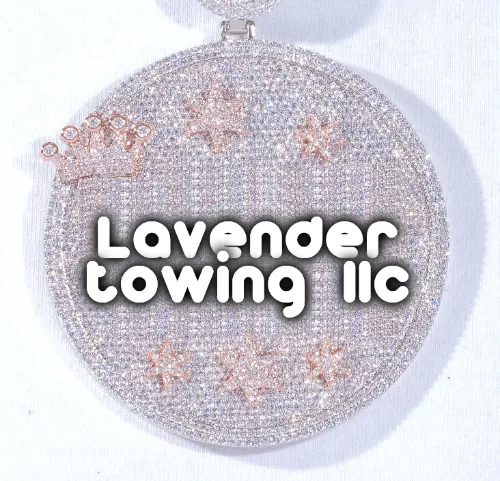 CUSTOM LETTER NECKLACE 3D BIG CROWN DISC sold by The GUU Shop