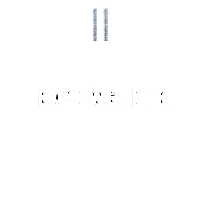 Custom Letters Baguette Two Layer Necklace made by The GUU Shop