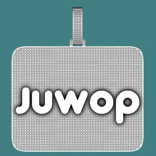 CUSTOM LETTER NECKLACE 3D BIG SQUARE sold by The GUU Shop