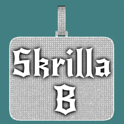 CUSTOM LETTER NECKLACE 3D BIG SQUARE sold by The GUU Shop