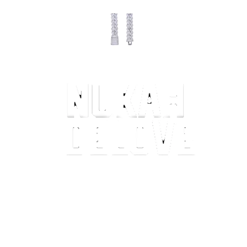 Custom Letters Baguette Two Layer Necklace sold by The GUU Shop