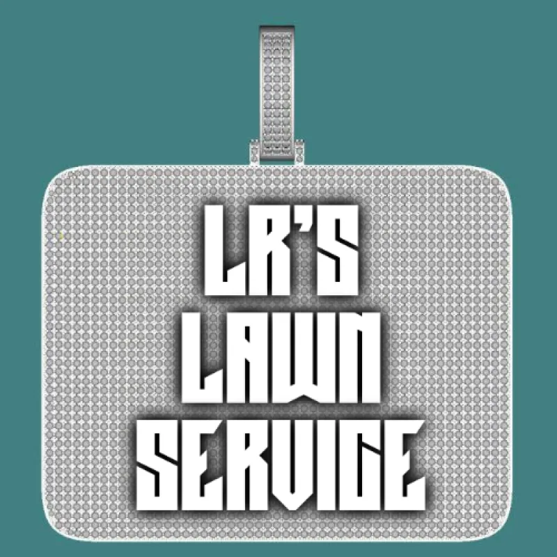 CUSTOM LETTER NECKLACE 3D BIG SQUARE sold by The GUU Shop