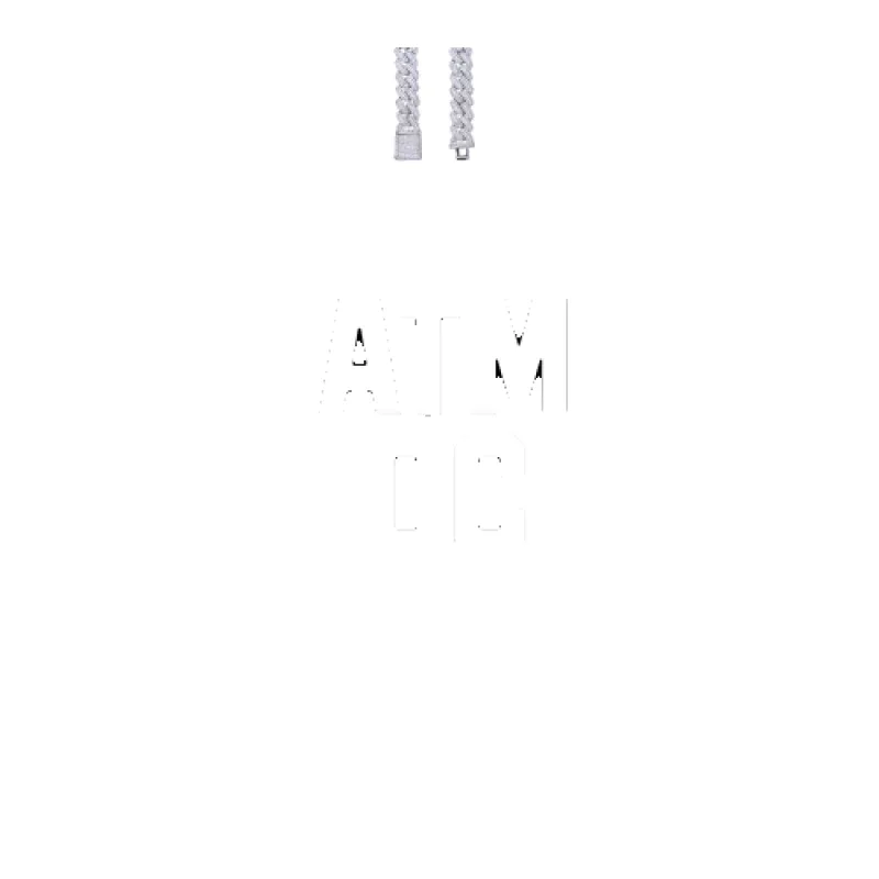 Custom Letters Baguette Two Layer Necklace made by The GUU Shop