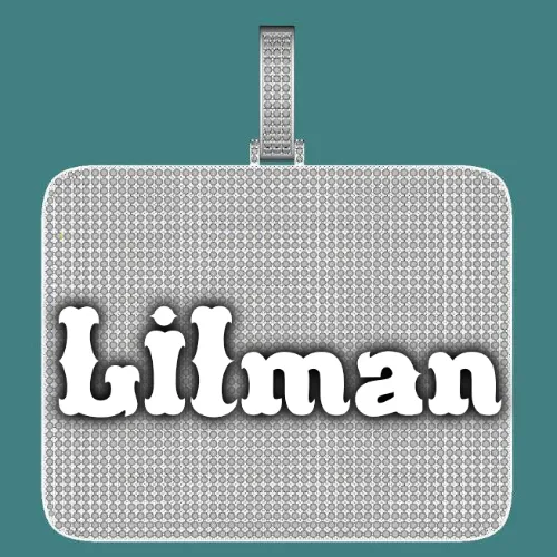 CUSTOM LETTER NECKLACE 3D BIG SQUARE sold by The GUU Shop