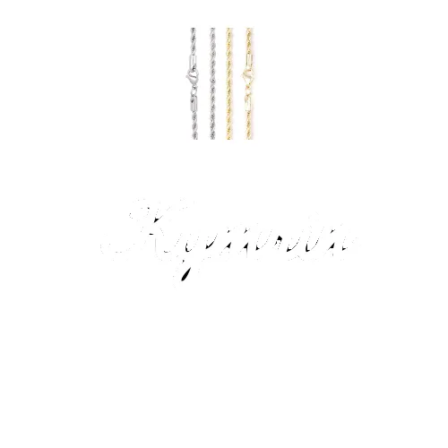 Script Custom Letter Necklace sold by The GUU Shop