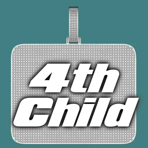 CUSTOM LETTER NECKLACE 3D BIG SQUARE sold by The GUU Shop